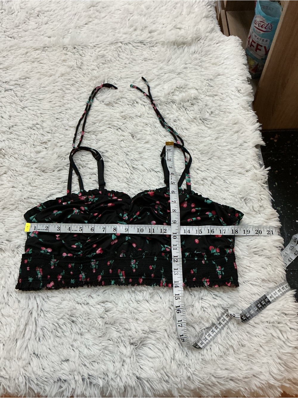 Torrid Curve Cherry Print Bralette & Hipster Panty Set – Size 3 – NWT - Picture 3 of 16